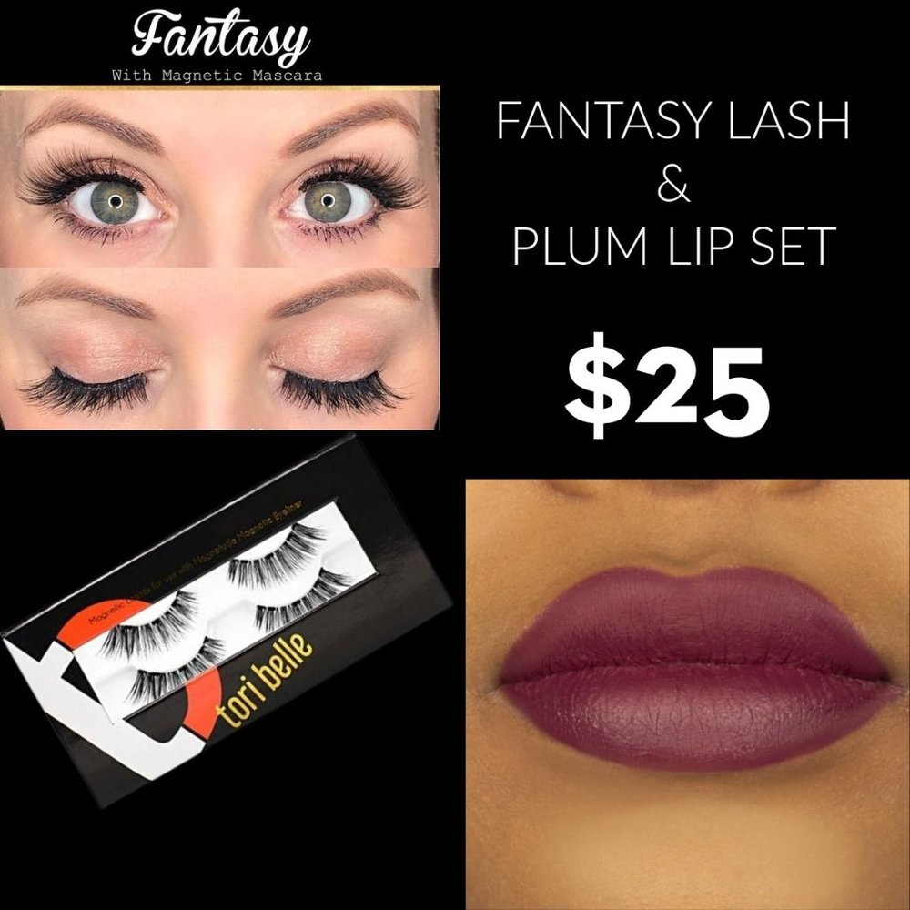 Tori Belle Magnetic Lash & Liquid Lip Set